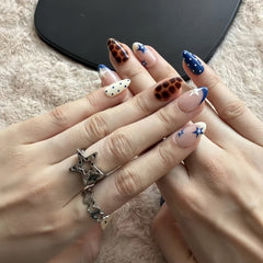 Star & Polka Dot Press-On Nails