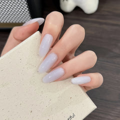 Pre-Order | Icy Solid Color Press-On Nails