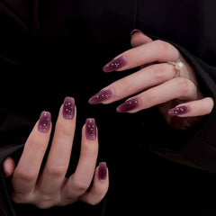 Plum Jelly Press-On Nails