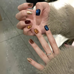 Autumn Jewel Tone Mix & Match Press-On Nails