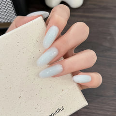 Pre-Order | Icy Solid Color Press-On Nails