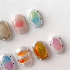 Colorful Candy Press-On Nails