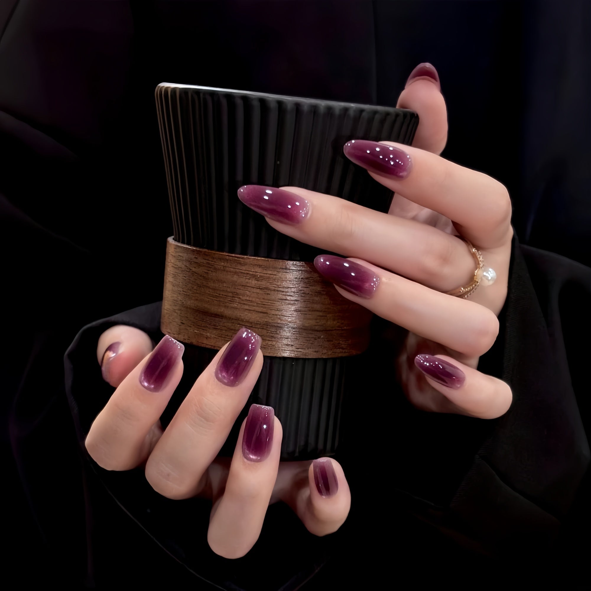 Plum Jelly Press-On Nails