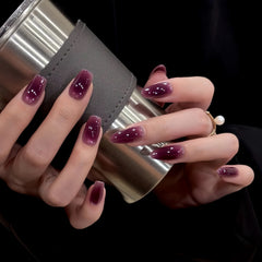 Plum Jelly Press-On Nails